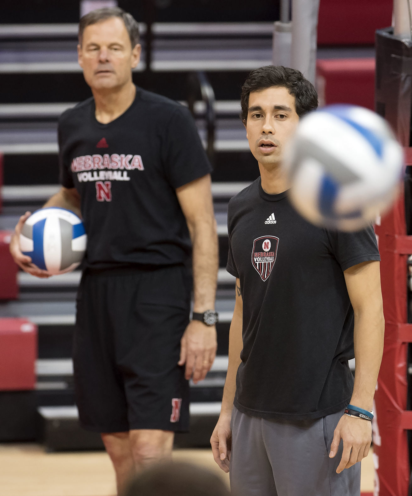 NCAA Volleyball Tournament practice, 11.29